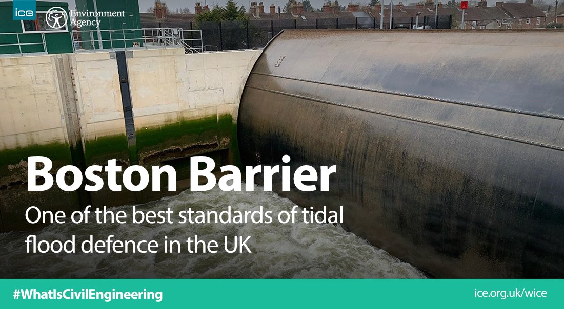 ICE_engineers's tweet image. Today we&apos;ve decided to celebrate the amazing @BostonBarrierEA in Lincolnshire.

🥳🎉🙌🎊

Once complete, it will provide one of the best standards of #tidal #flood defence in the UK outside London.

Stay tuned...

MORE INFO 👉bit.ly/BostonBarr

#WhatIsCivilEngineering