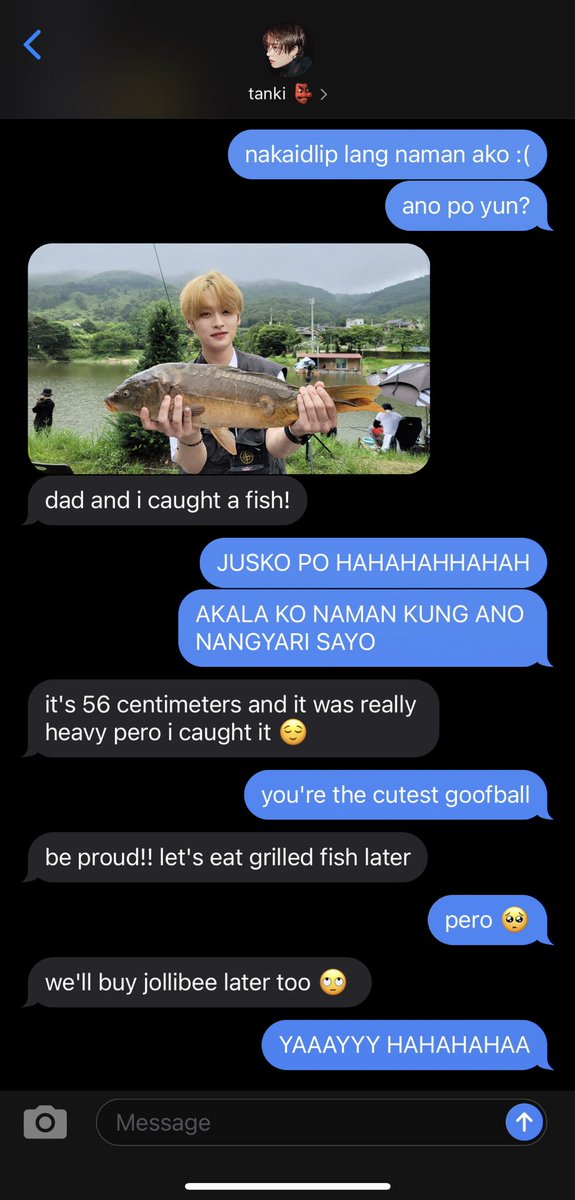 minhosakka's tweet photo. gayi one tweet au.
— legit na fluff na wag na kayo magtampo. https://t.co/fbBa0eN8ir