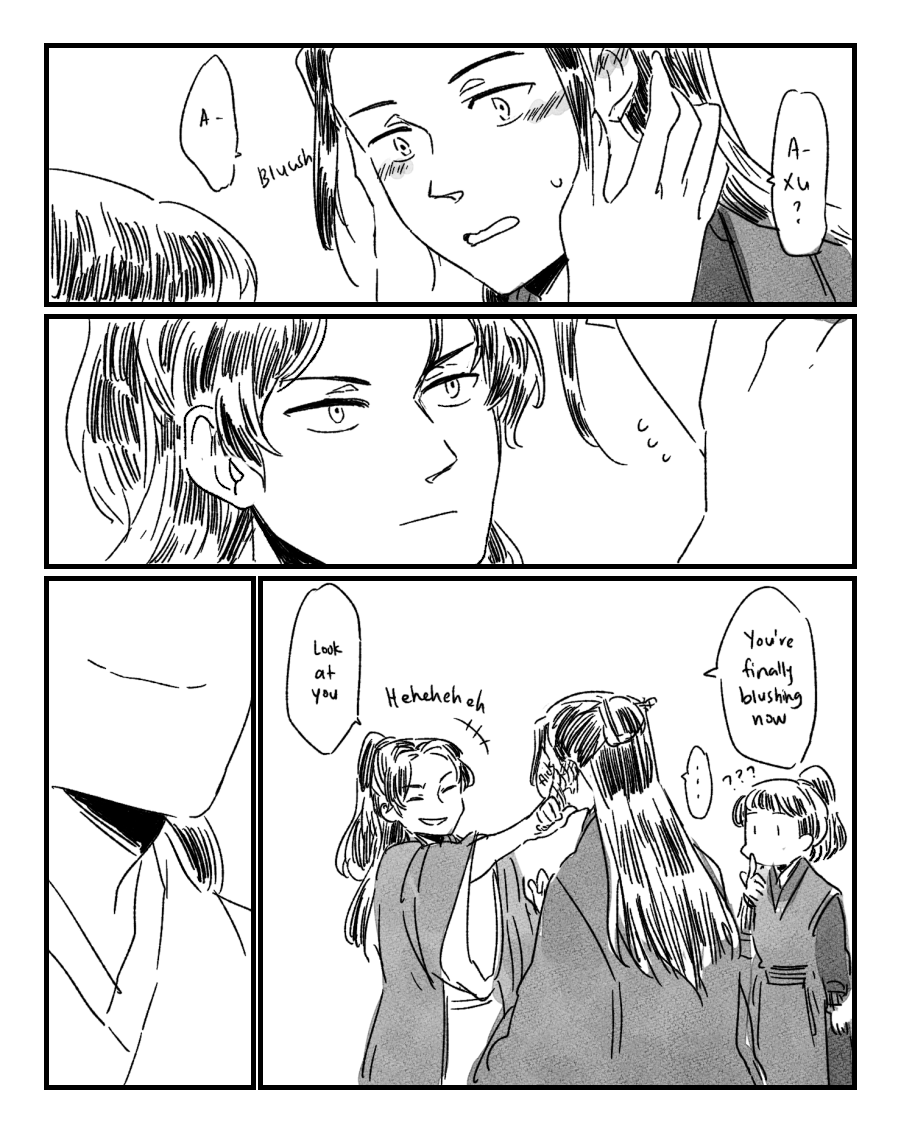 ryoplica's tweet photo. Was hesitant at posting this at first but decided to just post since it's different enough 😅 dialogues based on wenbuxing's tyk tl with minor alteration #天涯客 #WenZhou https://t.co/BDslI5D0t8