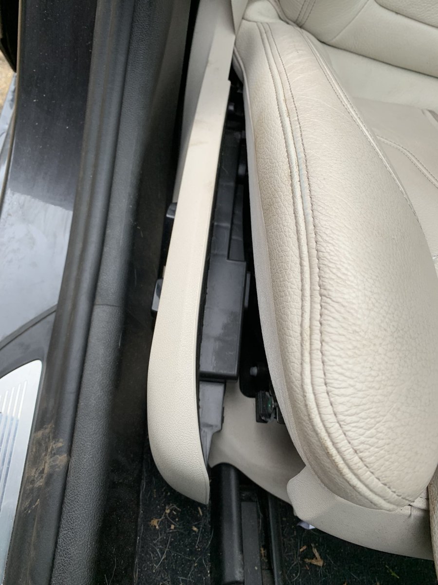This is the broken drivers seat in my 16k mile BMW 5 series Comment from arrogant dealers <a href="/Williams_BMW/">Williams BMW</a> - “it’s broken and out of warranty - you have to pay to fix it”. And from <a href="/BMW/">BMW</a> themselves “Won’t override dealer”
Does anyone think a car seat should last longer than this?