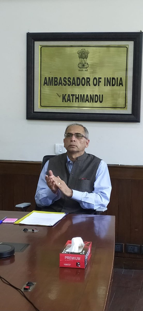 IndiaInNepal's tweet photo. On track towards shared prosperity! 🇮🇳 &amp;🇳🇵signed a Letter of Exchange to bilateral Rail Services Agreement. For the 1st time, it allows pvt sector to carry Nepal's freight, leading to ⬇️costs &amp; ⬆️efficiency #IndiaNepalRail 
@DrSJaishankar @AshwiniVaishnaw @PiyushGoyal @MEAIndia https://t.co/vPVnm2iwFl