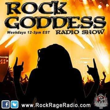 Friday Noon-3pm est
BRAND NEW music from <a href="/fuel/">Fuel</a> <a href="/BlkStoneCherry/">Black Stone Cherry</a> <a href="/therecordcomp/">The Record Company</a> <a href="/MIWband/">Motionless In White</a> <a href="/Badflower/">Badflower</a> @ChokeChain <a href="/Arshenic2/">Arshenic</a> @SethHearnMusic <a href="/KingsCountyBand/">Kings County Band</a> <a href="/LifeAtlas/">Life Atlas</a> <a href="/thefivehundred_/">The Five Hundred</a> @Stickman <a href="/_thelonelyones_/">The Lonely Ones</a> n more

rockrageradio.com
tunein.com

 #RockGoddess