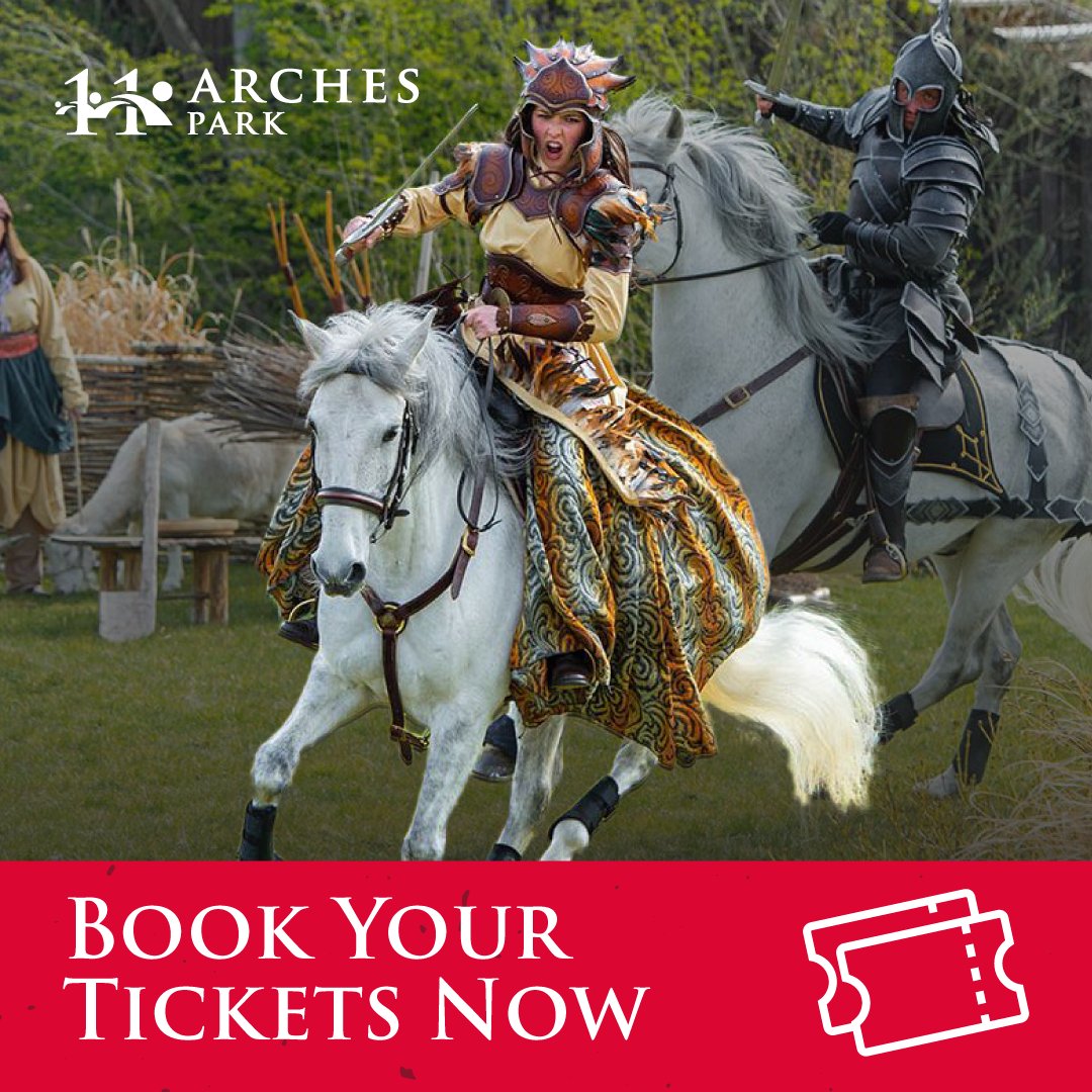 Have you got tickets for our brand-new attraction, 11Arches Park? 🏰

At the Park, you can...

🛡 Watch all-new show, Fina and the Golden Cape
🛡 Explore the Maze of Fame
🛡 Step back in time in our Viking Village
🛡 And more!

Get your tickets here: 11arches.com/tickets/11arch…