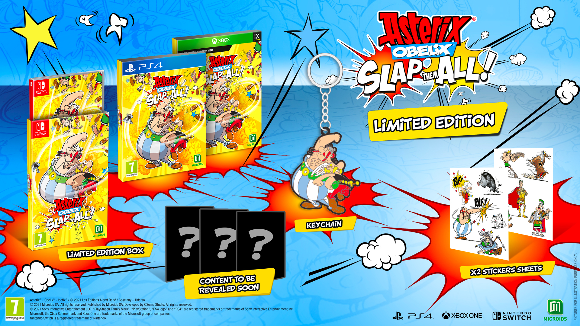 Microids on Twitter: &quot;Discover the collector&#39;s and limited edition of the  game Asterix &amp; Obelix: Slap them All! Asterix &amp; Obelix: Slap them All! will  launch in Fall 2021 on PS4, Xbox