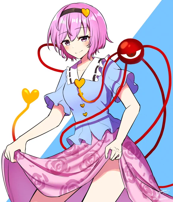 古明地さとり
#東方 #深夜の真剣お絵描き60分一本勝負 