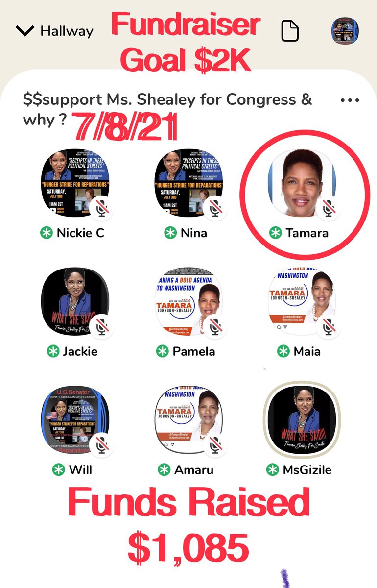 coachtpfreedmen's tweet photo. @NBA @Giannis_An34 $2K Political Fundraiser GOAL Deadline 8am July 9, 2021 #CLUBHOUSE #FANBASE 
We’re Fundraising for Reparations #USA Senatorial Candidate Tamara Johnson Shealey 2022 #MONEY #FUNDRAISER #FIXHR40 #40BAG #REPARATIONS #VOTE2022 #SENATOR @TamaraShealey @DawnAlstonPaige @SandyDarity https://t.co/VAToJXoDvj