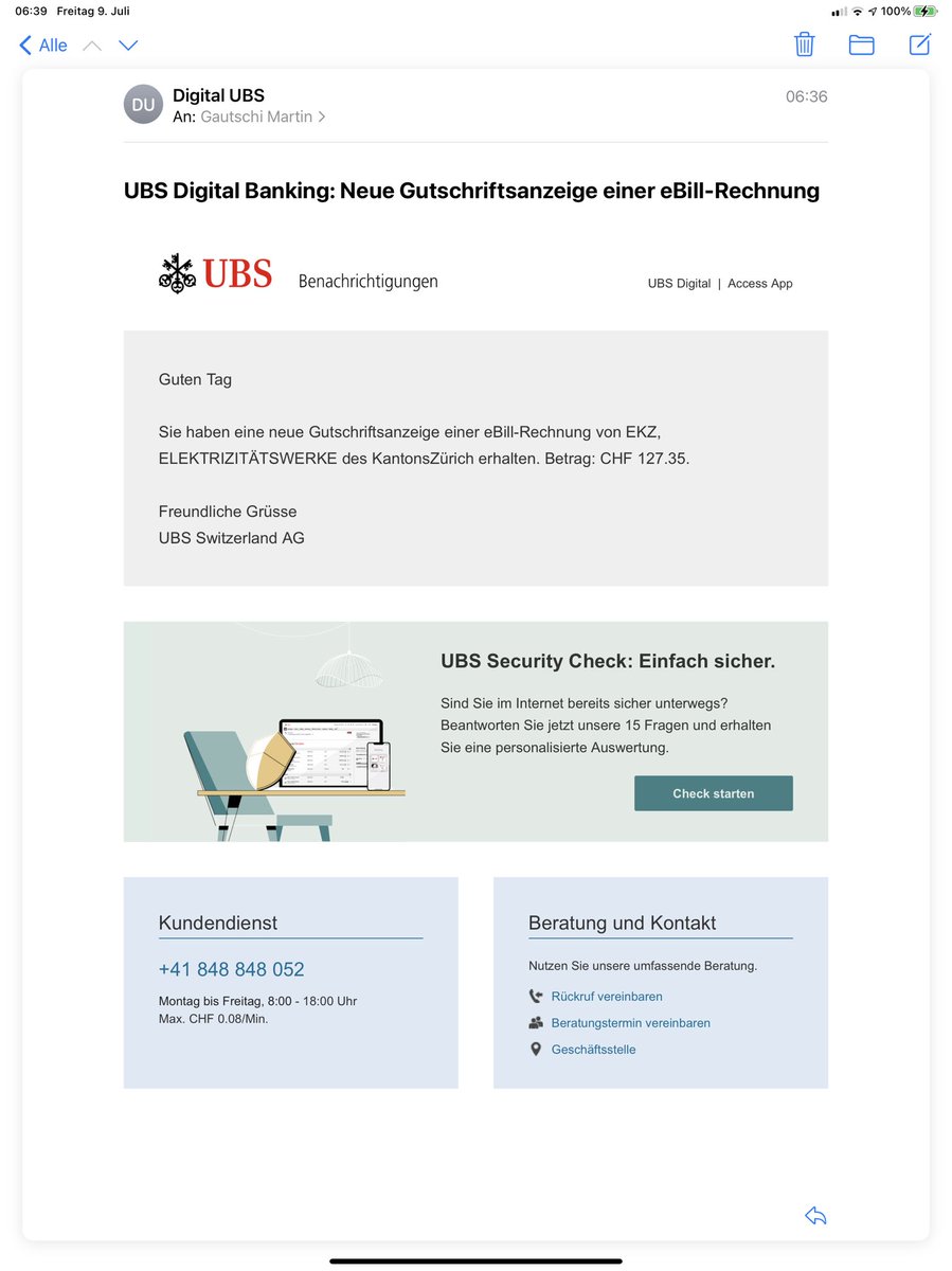 gautschimartin's tweet image. Bis im März 2021 erhielt ich vom EKZ à-Konto Rechnungen und Abrechnungen. Wie alle Rechnungen nicht so toll.

Seit neuestem finde ich Gefallen an meinen EKZ-Rechnungen.

Das Sparkonto für den eFerrari äuffnet sich. 🙃

#solarmanager #Energiewende