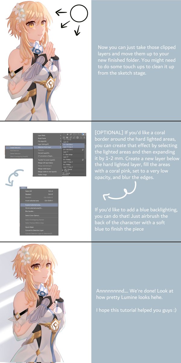 I made a lighting tutorial since a lot of people asked me for one on Instagram ^v^ I am only an amateur at lighting, but I hope it helps some of you guys as well! Please feel free to ask any questions! #arttutorial #arttips #tutorial 