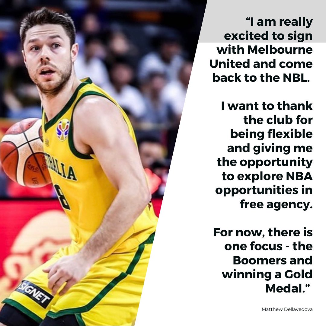 OneSportsEnt's tweet photo. @matthewdelly signs with @MelbUnitedHQ in the @NBL https://t.co/TBmVrt2Ye4