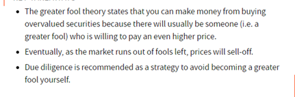 Greater fool theory of investing Greater fool theory of investing aft forex trading