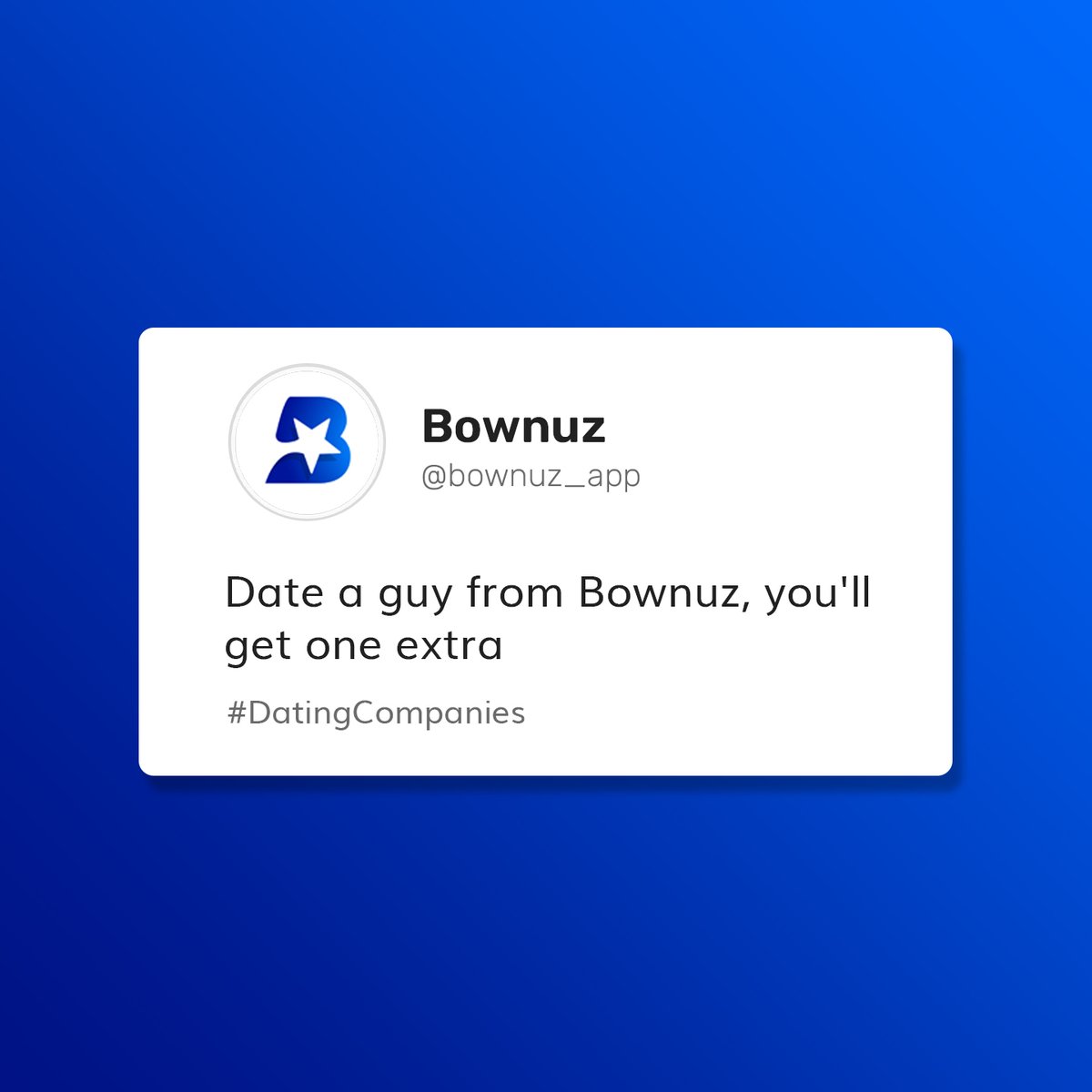 Going with the trend !

#datingcompanies #datingmemes #trending #topicalspot #Bownuz