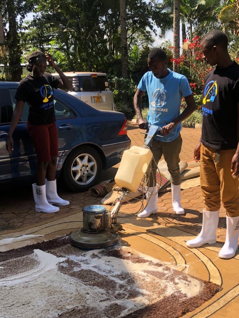 Wash your carpets today for a price as low as 40,000 ugx. All you have to do is call 0758773777/0785166587 and return your carpets to their original glory.