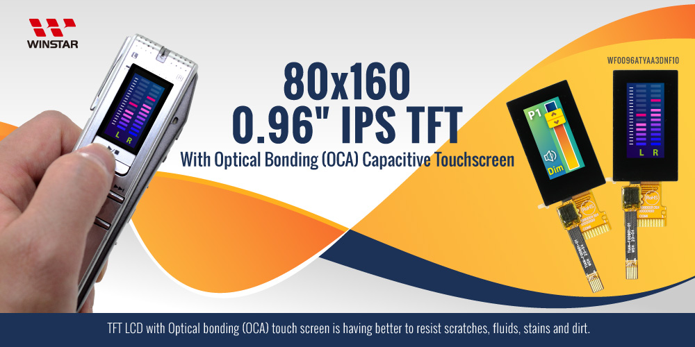 WinstarDisplay's tweet image. Display solution for portrait mode mini device, Check this 0.96&quot; color 
touchscreen #tft #lcd display▶️bit.ly/38olJw0 #minidisplay #displaysolution #technology #innovation