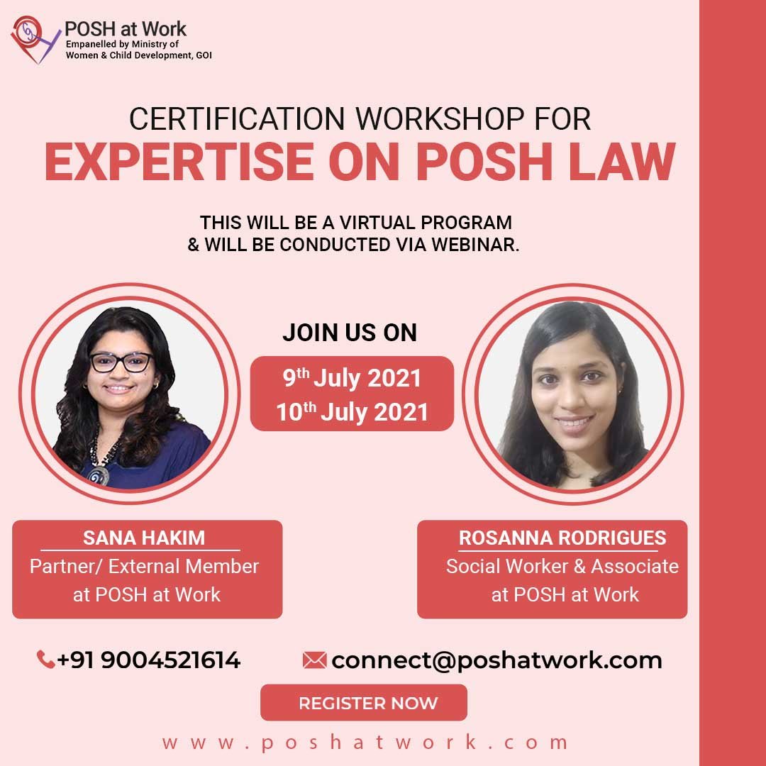 poshatwork's tweet photo. This program has started today and we have received fantastic participation with over 50 participants.
Thank you, everyone, for your Love and Support !!
#PoshatWork #Poshlaw #Poshact #Poshtraining #Poshcertification #Poshcompliance https://t.co/rI28ZgIgip