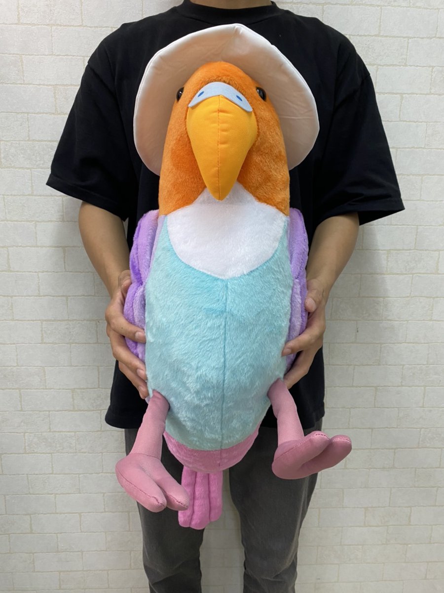 vv__official's tweet photo. yuiさん率いるロックバンド"FLOWER FLOWER"のVV限定コラボ第四弾！
受注は11日23:59まで❗️まだの方はお急ぎください💨

特大ぬいぐるみの大きさが分かるように写真UPしてます👀✅
6/26(土)10:00～7/11(日)23:59
📝
https://t.co/mlFJijZ4kc

🛒販売ページはこちらから
https://t.co/bCb8M3sFHJ https://t.co/aGhkIMdjBr