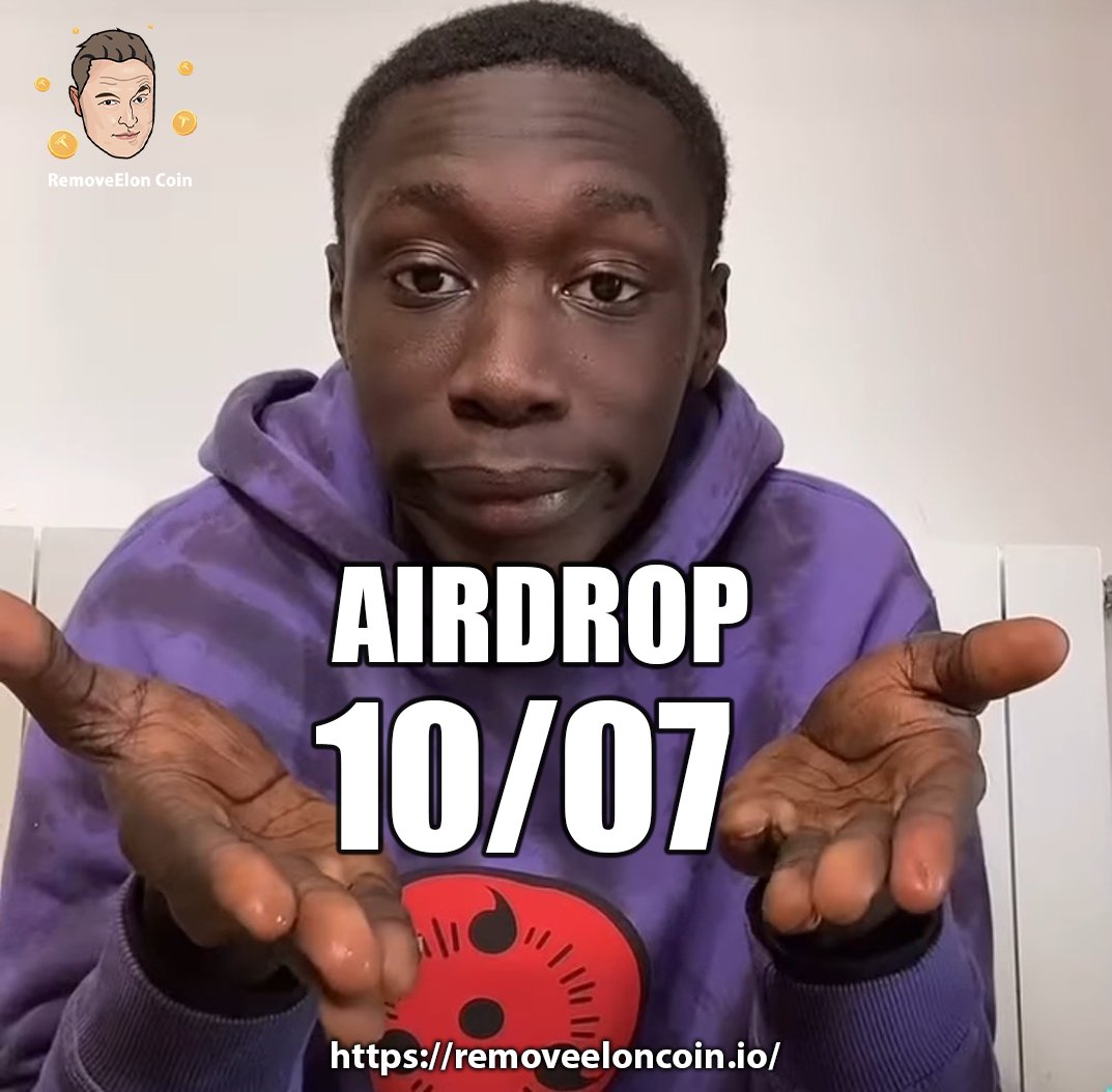 removeelon's tweet image. #RemoveElonCoin #REC
HELLO community RemoEloncoin
Please give me 🙌 everybody !