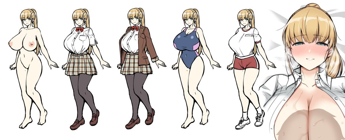 いい加減、看板爆乳娘でも作ろうと模索中。 