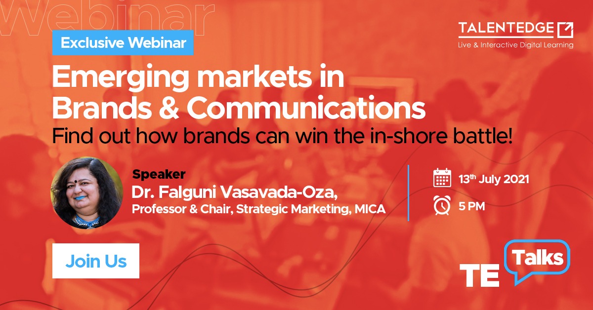 Talentedge_In's tweet photo. The emergence of the pandemic has given rise to opportunities that companies can tap on to cater to a larger market.
Watch the domain expert Dr. Falguni Vasavada-Oza throw light on how companies can benefit from these opportunities & emerge stronger.
@falgunivasavada
#TETalks https://t.co/p55I5dbJmK