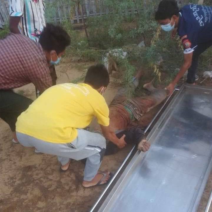 2021Revtweets's tweet photo. tw // death
SAC terrorists recklessly shot dead a youth riding a motorcycle named Ko Phyo Hlaing Win from Sakha Sha village, Myingyan.
#July9Coup
#WhatsHappeningInMyanmar https://t.co/SdyJPJpgm2