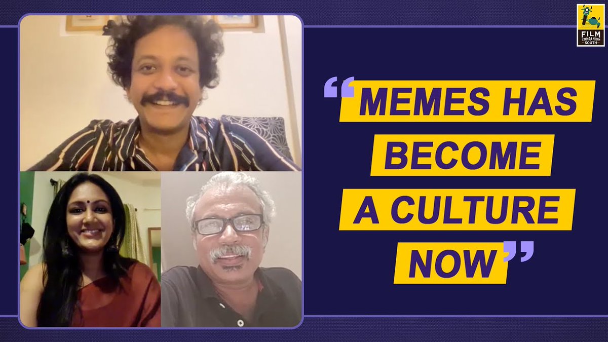 FCompanionSouth's tweet image. #Excerpt:
From reacting to viral memes to busting myths about #SouthIndia - #UdayMahesh, #Devadarshini and #RavindraVijay talk about their characters from #TheFamilyMan2 - #ChellamSir, #Umayal &amp;amp; #MuthuPandian - and what national fame feels like.
youtu.be/Fcd91NVLphE