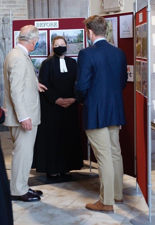 An absolute honour that one of our team, Jeremy, met with HRH The Prince of Wales today to talk about our community garden project in collaboration with @StDavidsCath #royalvisit #Pembrokeshire #stdavids #PrinceCharles #royalfamily #communitygarden #walesweek