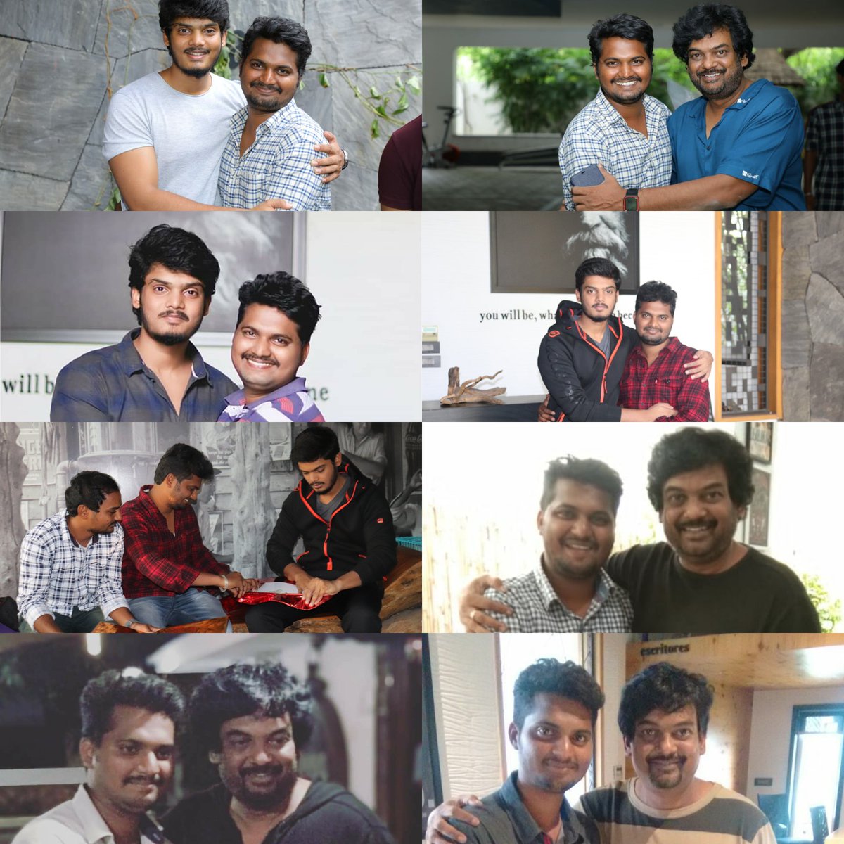 Purisathish1's tweet photo. @purijagan 🙏 @ActorAkashPuri 😍
#puriFamily 😍 https://t.co/wixJjYj2L4