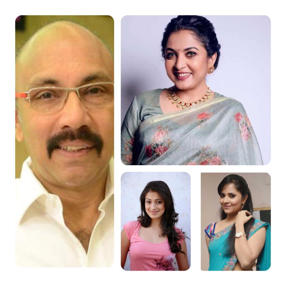 LetsKollywood's tweet photo. . @Abhishek_films_ #RameshPPillai produces 8 films *ing @PDdancing #Sathyaraj #Nayanthara @MsKajalAggarwal @ReginaCassandra #Ramyakrishnan @iamlakshmirai #Anusya
Dir’s @DonSandyDir @naviin2050 @DirKalyan @JMRajaSaravana1 #VipinAugust @AmalKJoby7475
@onlynikil @CtcMediaboy https://t.co/pVVV3ata4J