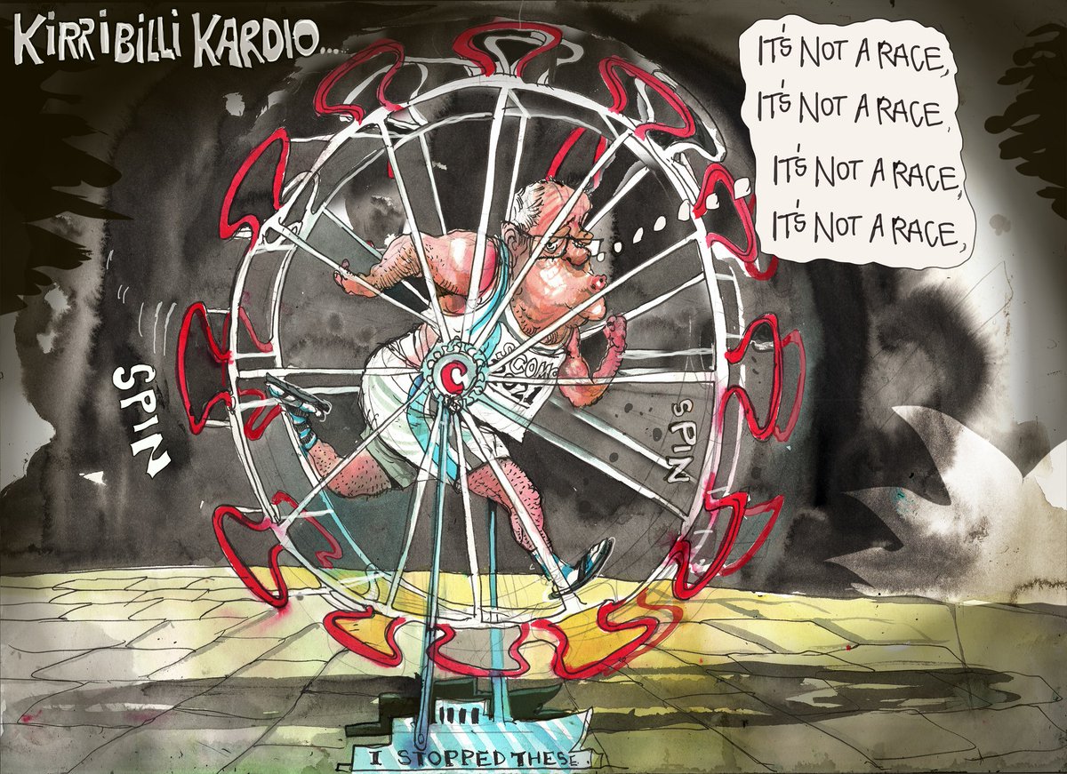 Here is today's David Rowe cartoon. For more cartoons