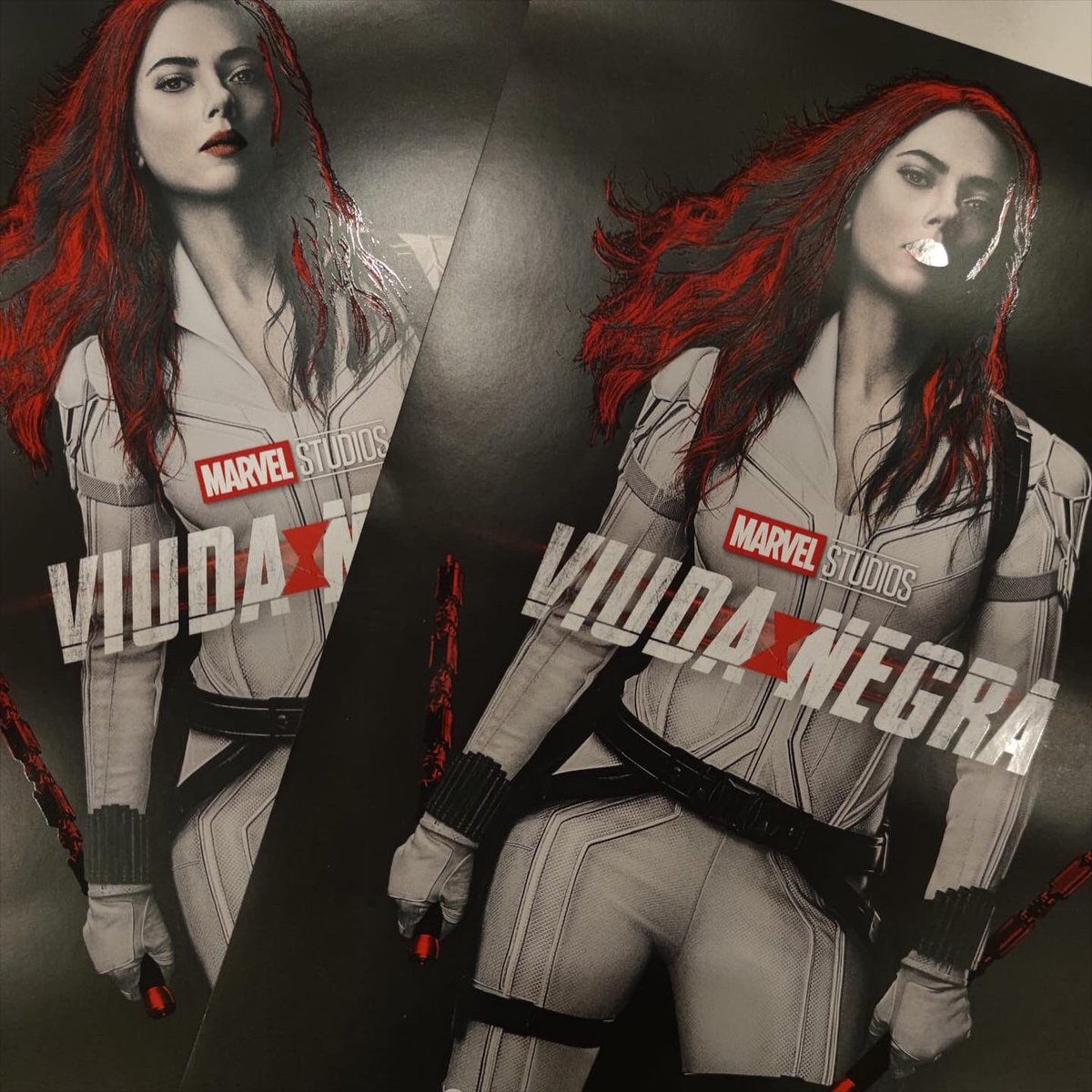 lucducatibcn's tweet photo. #gracias #thanks @Cinesa por el póster exclusivo #blackwidow #viudanegra #cinesadiagonal #juevescinesacard @xavito_bou @lucducatibcn @javi74max @xavits82 y recordar que hay escenas post Credito quien saldrá ???? En próxima pel��cula de @marvelspain @MarvelStudios https://t.co/Tq6A18l3hC