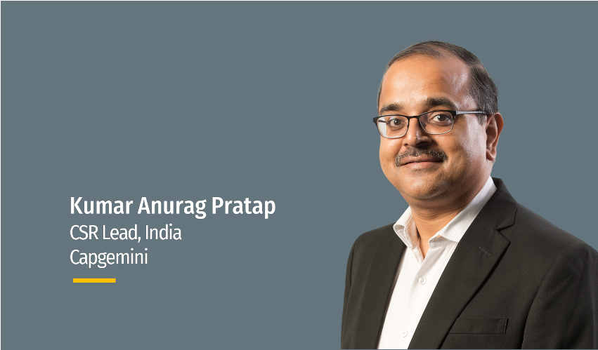 INDIACSR's tweet photo. Capgemini’s agile approach is key to resolving the pressing societal issues: Kumar Anurag Pratap says in interview with @apreshm 

https://t.co/QzVeFSq37S 

@Capgemini @CapgeminiIndia @KumarRusen 

#csr #sustainability #digitaltransformation #WomenWhoCode  #SDGs https://t.co/tOzUF1Cgmg