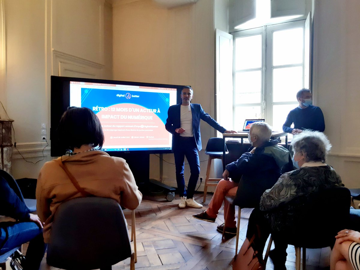 Bravo à @Digital4Better pour son rapport annuel d'impact. 🤓🌿
Tres heureuse qu'<a href="/enedis_bretagne/">Enedis en Bretagne</a> soit client de cette belle pousse et ait notamment pu former ses dev et chef de projets à l'ecoconception numérique 👨‍💻👩🏼‍💻🌱