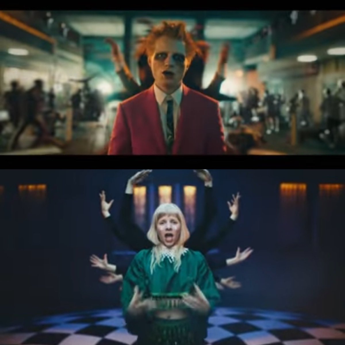 ImakokoReading's tweet photo. EdもAURORAちゃんも千手観音がお好き
#edsheeran
#badhabits
#AURORA
#cureforme
#千手観音
#newpv https://t.co/qNz9tNTXo2