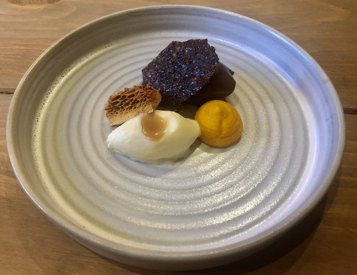 Not 1, not 2 but 3 desserts on the Tasting menu <a href="/RestaurantLova1/">Restaurant Lovage</a>
#PeakDistrict #Bakewell