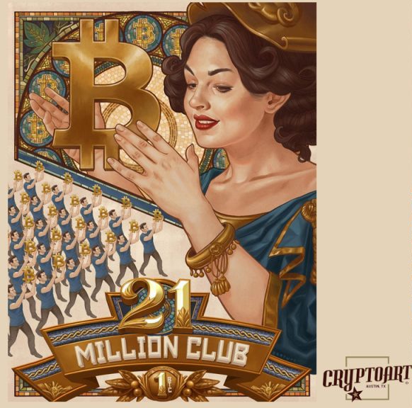 I officially joined the 21 Million Club today, not including any #altcoins, just #Bitcoin. https://t.co/goPIGt6TNl
