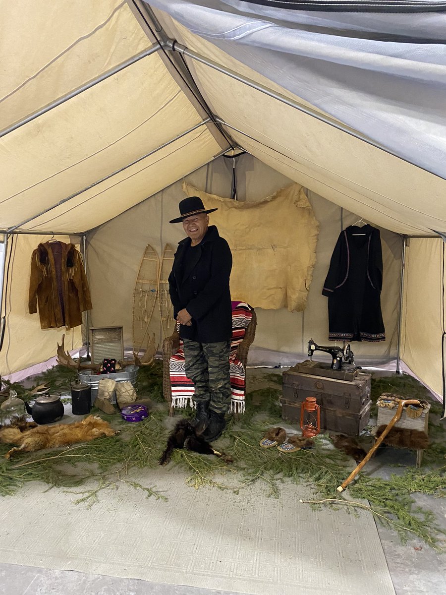 RiaLetcher's tweet photo. #denedeadly lots of activities and an amazing dene photo booth, ribbon skirt making just lots of positive interactions after a tough year. https://t.co/Zqbw8wKBb8