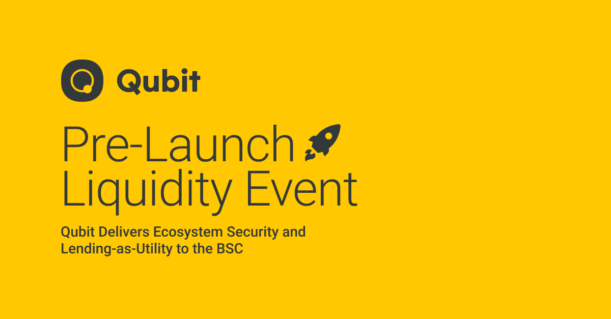 QubitFin's tweet photo. Welcome to Qubit! 🚀

Qubit Pre-Launch Liquidity Event starts on July 14 02:00 UTC.

By conducting a Presale, we intend to secure and supply the initial liquidity of QBT, the governance token of Qubit Finance.

Please visit the link below for the details!
https://t.co/QKGLjqhbgn https://t.co/mogjneaTYD