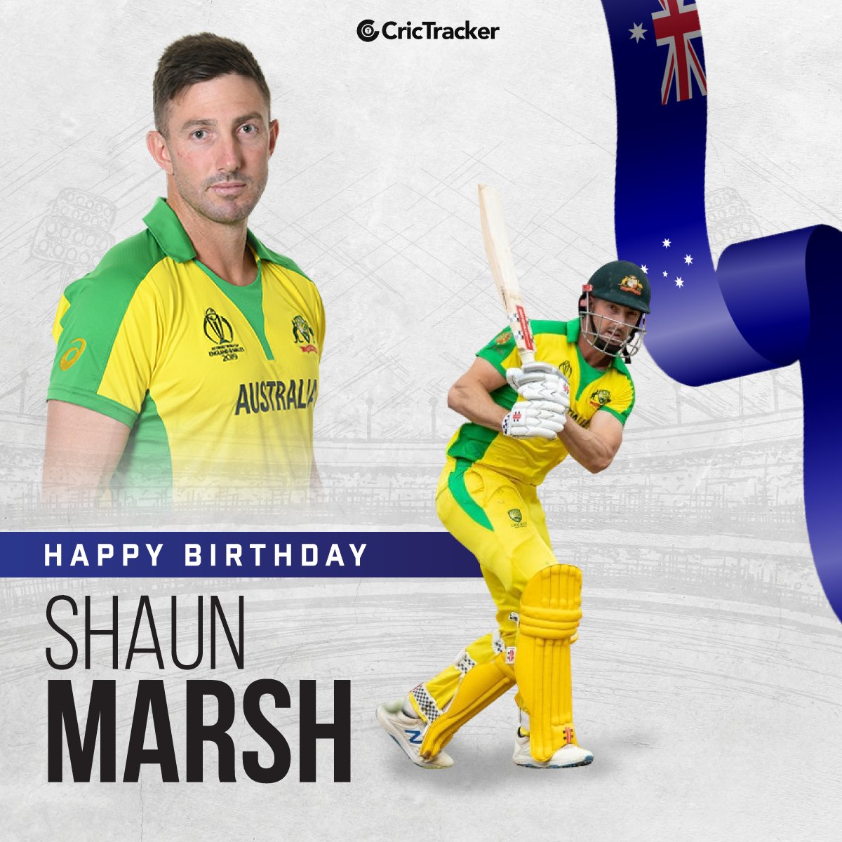 Shaun Marsh turns 38 today. Wishing him a very happy birthday.  