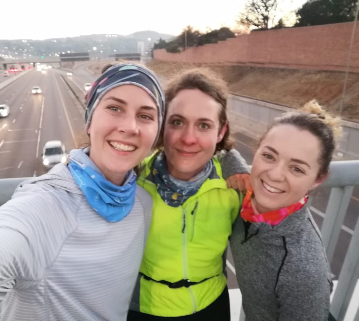 LisaKuntze's tweet photo. This truly was The Best Way to start the weekend! What a fun and adventurous run… plus we got to cross the highway on this beautiful bridge. #RunningWithTeamVitality #TeamVitalityChamps #RunningWithTumiSole #holyfit #runners #running #friendswhorun #run #fridayrun #friends https://t.co/CEBKYB8VqG