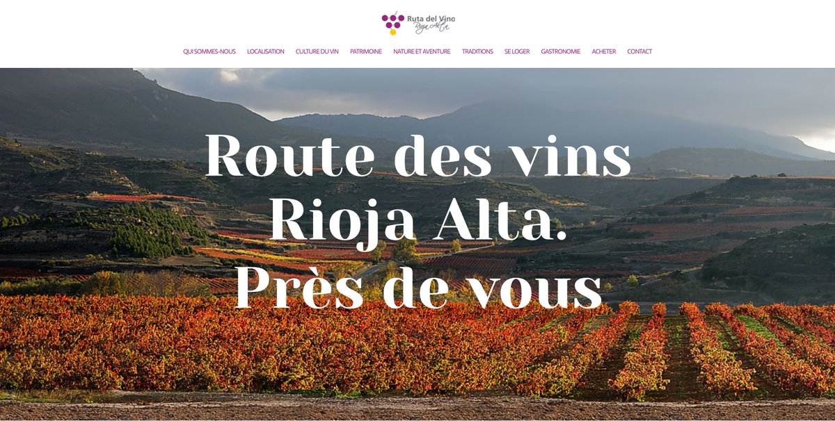 La #RutadelVinoRiojaAlta 🍇<a href="/RutaVinoRioja/">Ruta Vino Rioja Alta</a> 
se lanza a la conquista del turista francés 🇫🇷
Con el objetivo de atraer a nuevos visitantes franceses  ha puesto en marcha nuevos canales de comercialización dirigidos a este mercado.

👉routedesvinsrioja.fr