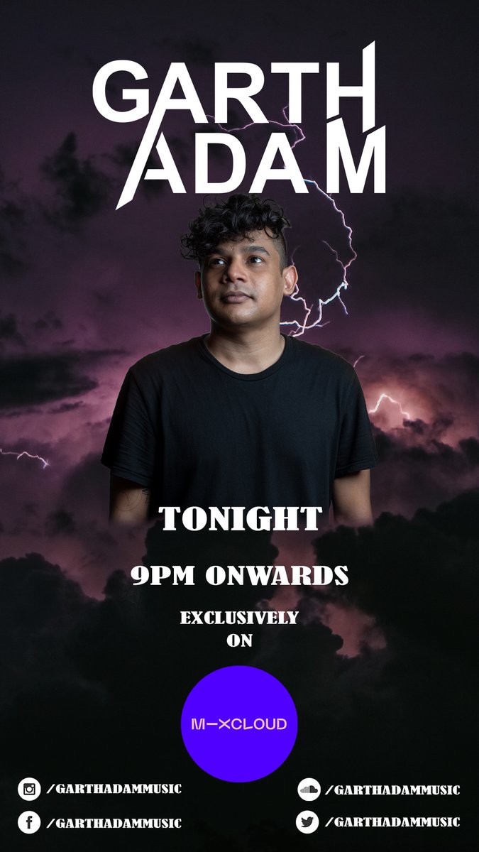 Please do join the stream Tonight!!!
Exclusively on Mixcloud

Follow me on Mixcloud:- 
mixcloud.com/garthadammusic/