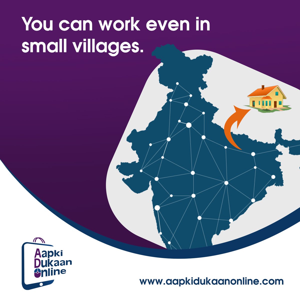 Aapki_Dukaan's tweet image. You can work even in small villages.
#AapkiDukaanOnline
#ConvertYourStoreOnline
#PanIndiaNetwork
