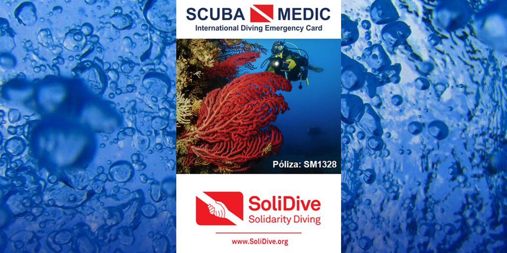 Con el Seguro de Buceo Solidario SoliDive-SCUBAMEDIC, además de tener las coberturas habituales, la compañía donará una parte para las actividades solidarias de SoliDive ¡y sin coste adicional para ti!👇
bit.ly/3hTG7Zh
#BuceoSolidario #TurismoResponsable #SeguroDeBuceo