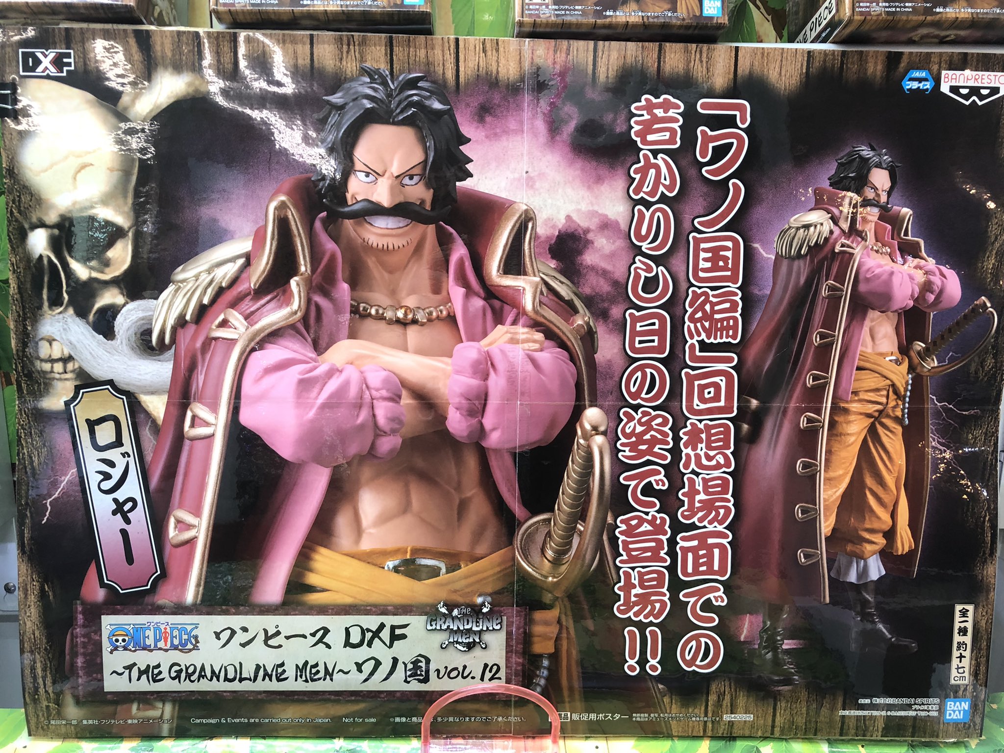 ワンピース DXF THE GRANDLINE MEN ワノ国 vol.12 ロジャー ゾロ