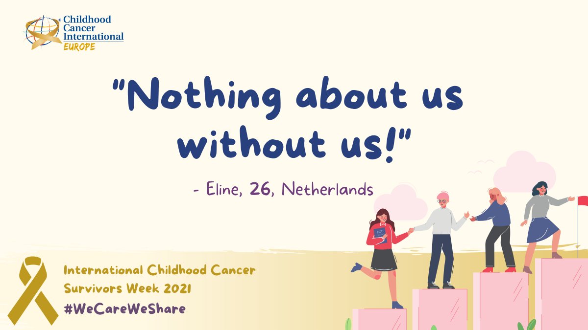 SIOPEurope's tweet photo. Prior cancer diagnosis cannot be the reason of denied mortgage, loans and insurances, or paid high fees. 

The implementation of best practice reintegration across MSs and support for #RighttobeForgotten are needed for #ChildhoodCancerSurvivors and their families. https://t.co/PUXdxRr2Pe
