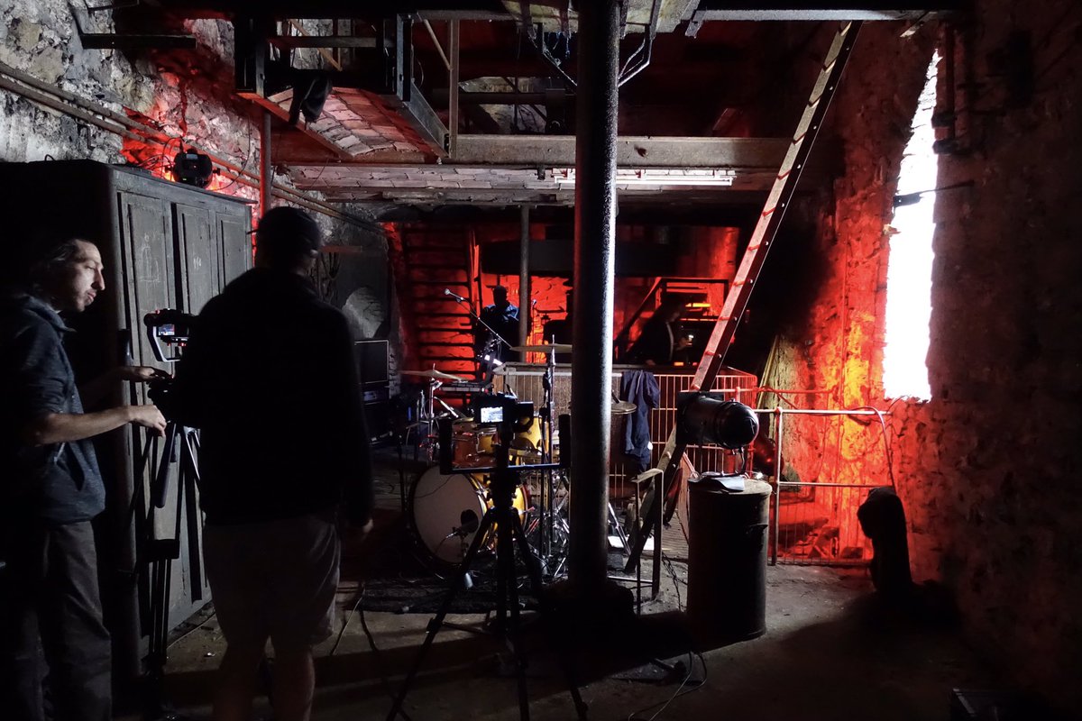 #Tournage du prochain #clip #live de deux titres du #NouvelAlbum.