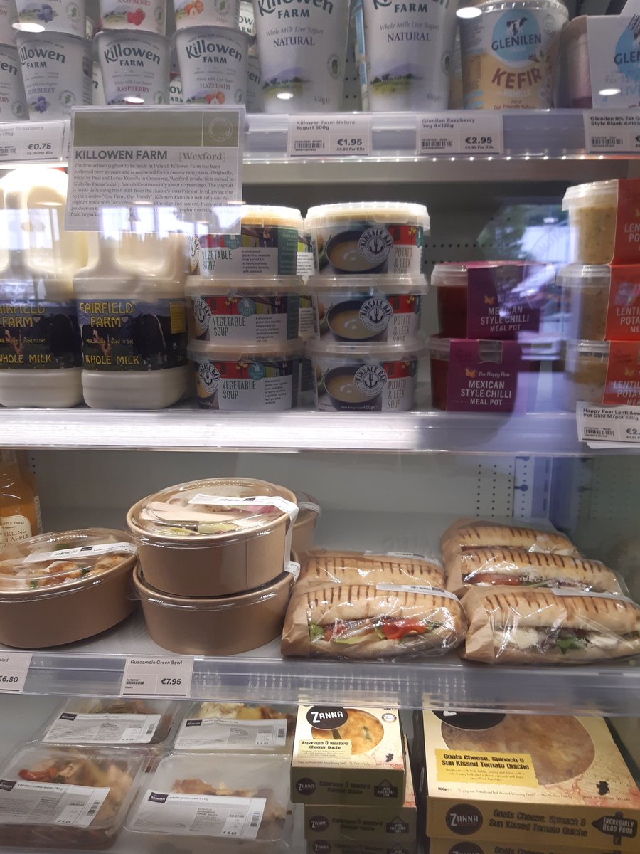 Brilliant to see so many top quality Wexford products from <a href="/WexFoodFamily/">WexfordFoodFamily</a> members <a href="/ArdkeenQFS/">Ardkeen Quality Food</a> in Shaws, Waterford <a href="/WildaboutFoods/">Wild about</a> <a href="/oneillsbacon/">O'Neills Dry Cure</a> <a href="/ZannaCookhouse/">Zanna Cookhouse</a> <a href="/MrJBlackcurrant/">Mr J Blackcurrants</a> <a href="/ClodaghDavis/">NaturallyCordial</a> <a href="/Zaeire/">Leigh Kelly - Zaeire Chocolate</a> <a href="/KillowenFarm/">Killowen Farm</a> <a href="/ballycrossfarm/">BallycrossAppleFarm</a> <a href="/ciaraspantry/">Ciaras Pantry</a>