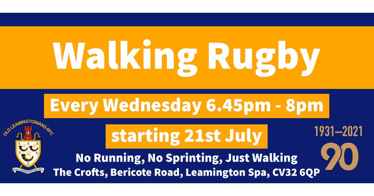olrfc's tweet photo. We are super excited to launch Walking Rugby on Wednesday 21st July 6.45pm

No running, No Sprinting , Just Walking, Open to all ages and abilities &amp; New Players Welcome, join our rugby family.

#WalkingRugby #OLS #GetFit #Social #CommunitySprit #NewTeam
https://t.co/swB2dNUvP0 https://t.co/Vm4VDcVZa0