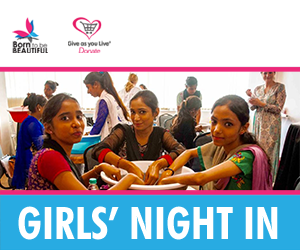 TWITTER
🎉🥂Celebrate our 10th anniversary by hosting a Girls’ Night In and help us raise £5000 by asking each of your gal pals to donate £10 each to attend. Find out more how you can take part > donate.giveasyoulive.com/campaign/girls…
#borntobebeautiful #mygalpals