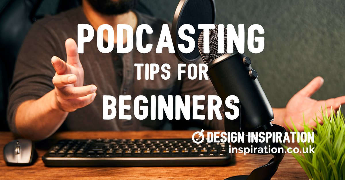 Podcasting Tips for Beginners bit.ly/3xt6xHX via <a href="/DesignInspiratn/">Design Inspiration</a> #podcasting #podcast #OnlineMarketing
