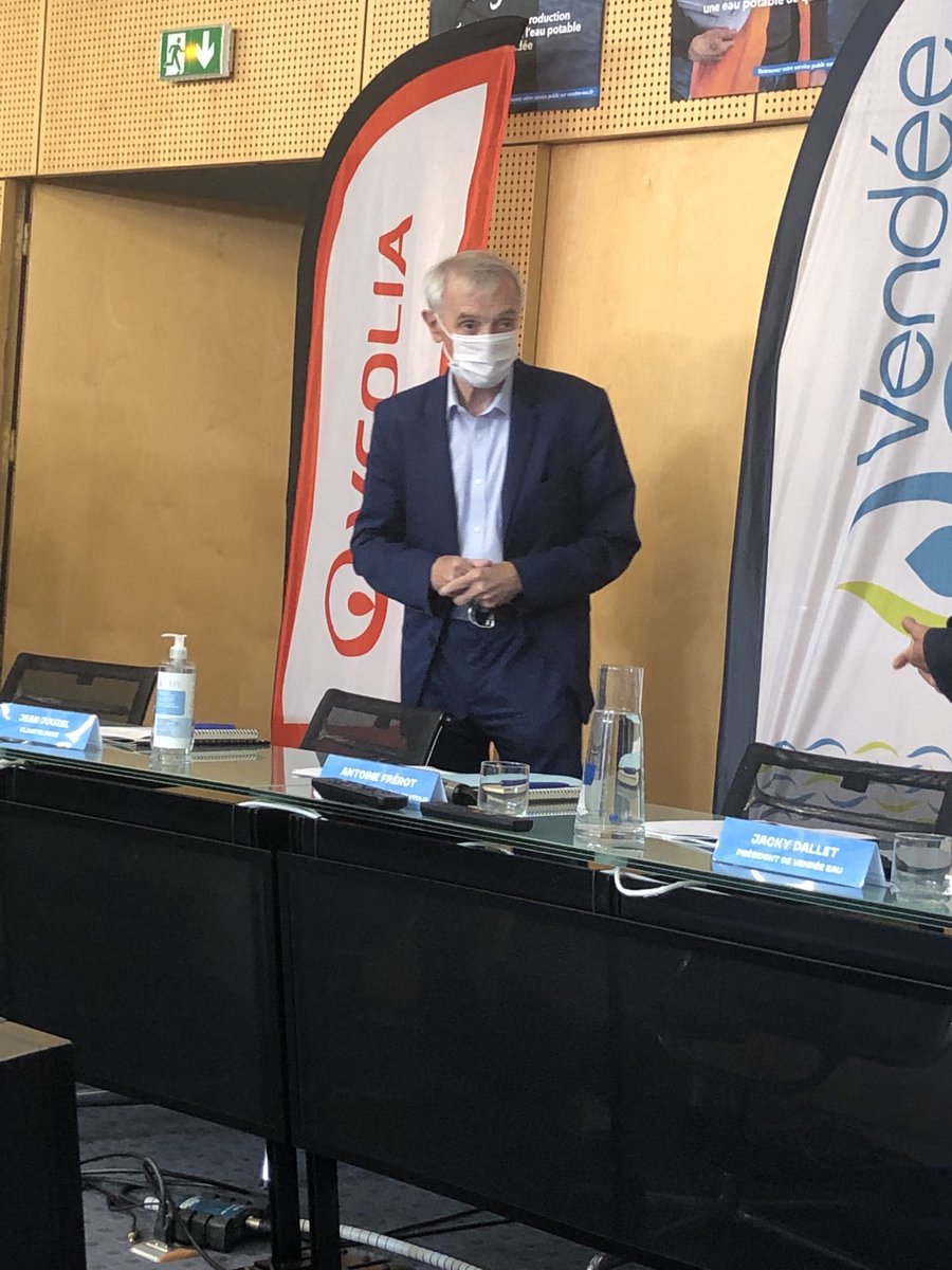 Le climatologue Jean Jouzel est ce vendredi en #Vendée pour la présentation (à suivre) du programme Jourdain ⁦<a href="/Veolia/">Veolia</a>⁩